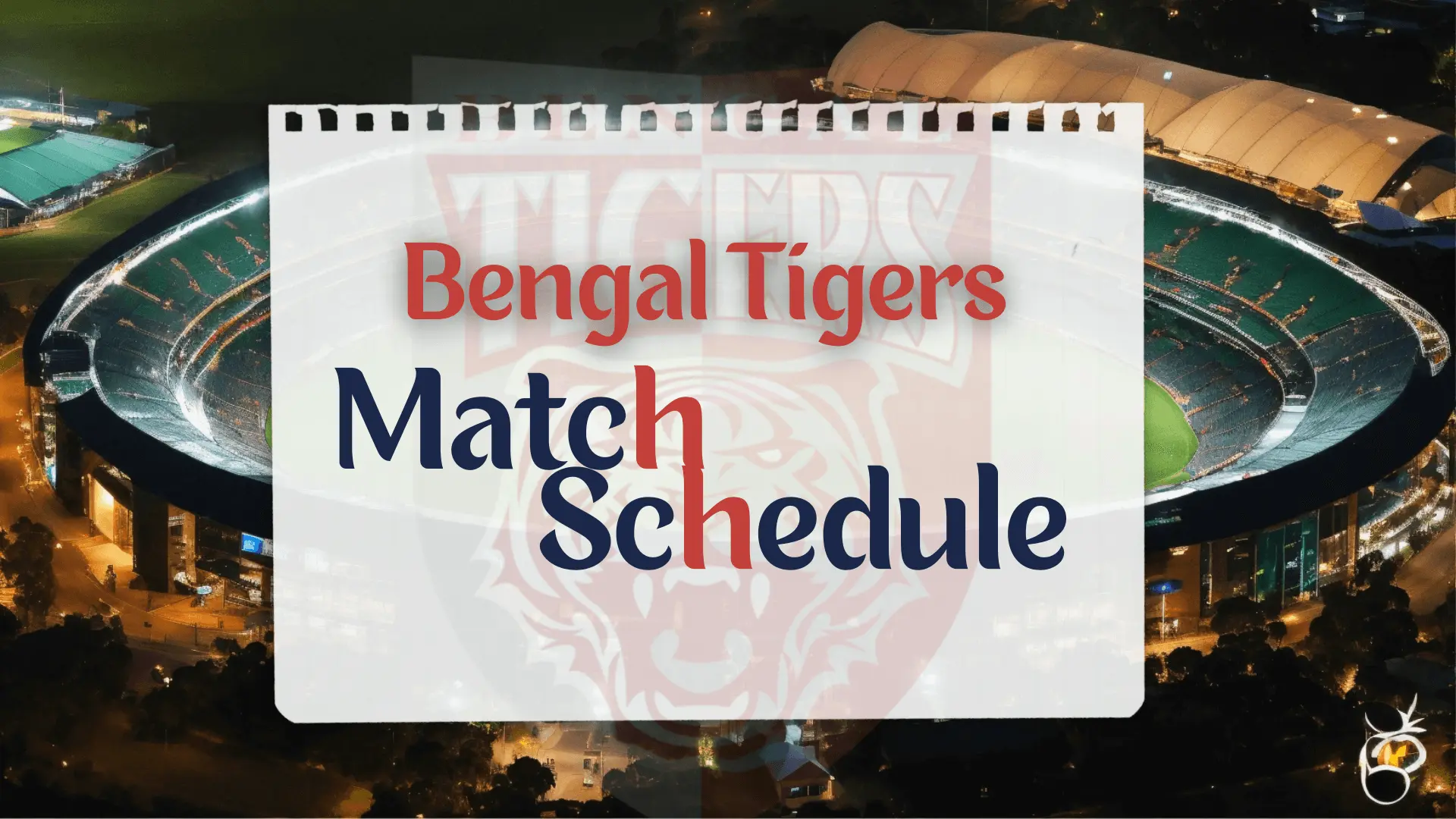CCL Bengal Tigers 2024 Schedule, Fixtures and Match