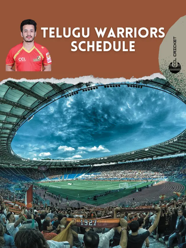 CCL 2024 Telugu Warriors Complete Schedule and Fixtures