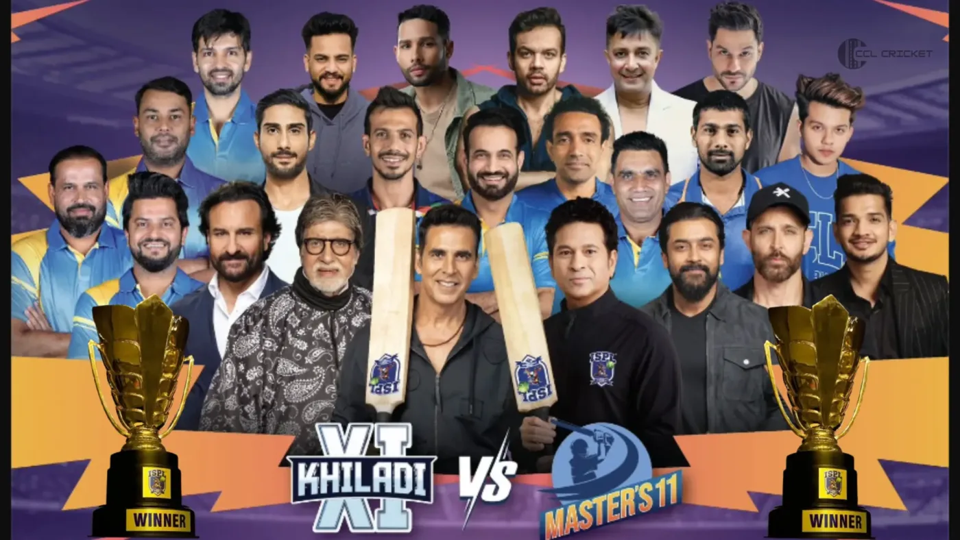 Masters XI won by 5 runs against Khiladi XI in the Celebrity Cricket