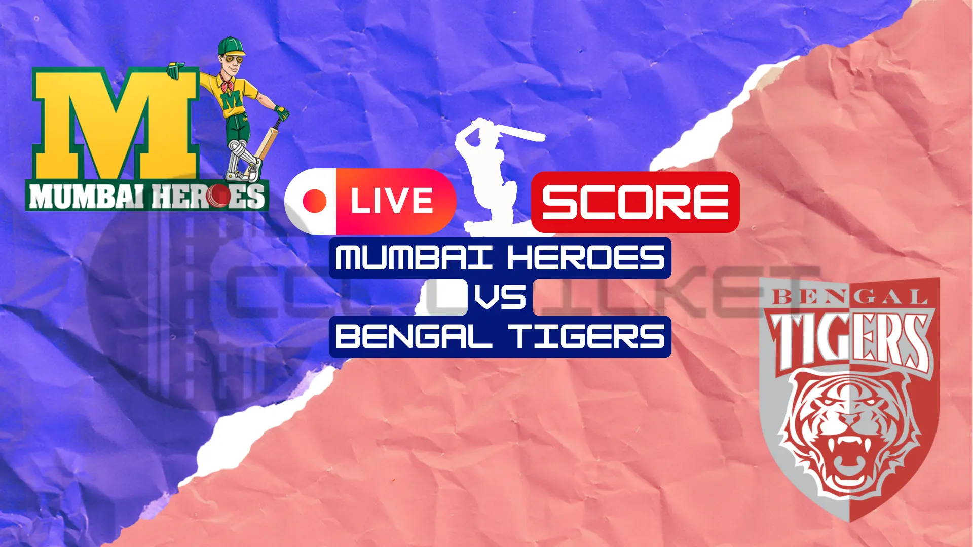 CCL Live Score Bengal Tigers Vs Mumbai Heroes Qualifier 2 Live Score